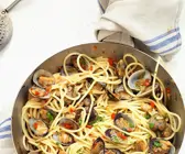 Spaghetti mit Venusmuscheln