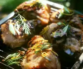 Kaninchen vom Grill