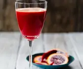 Blutorangensaft mit Chili
