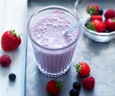 Beeren-Milchshake