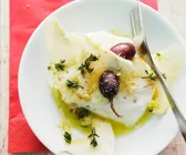 Mozarella mit Zitronendressing