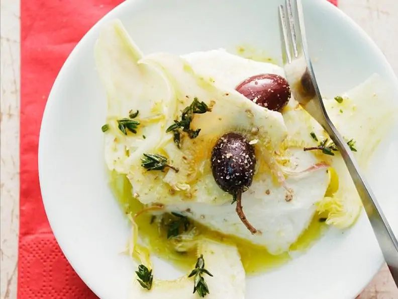 Mozarella mit Zitronendressing