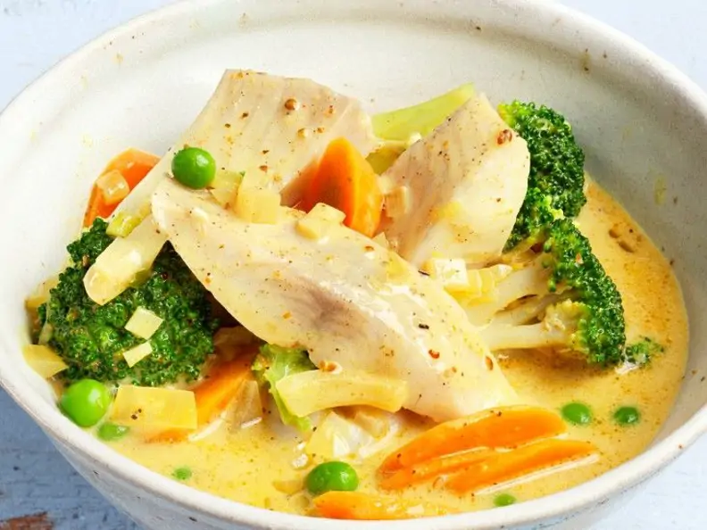 Fisch-Gemüse-Curry