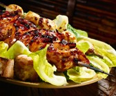 Caesar Salad mit Hähnchen vom Grill