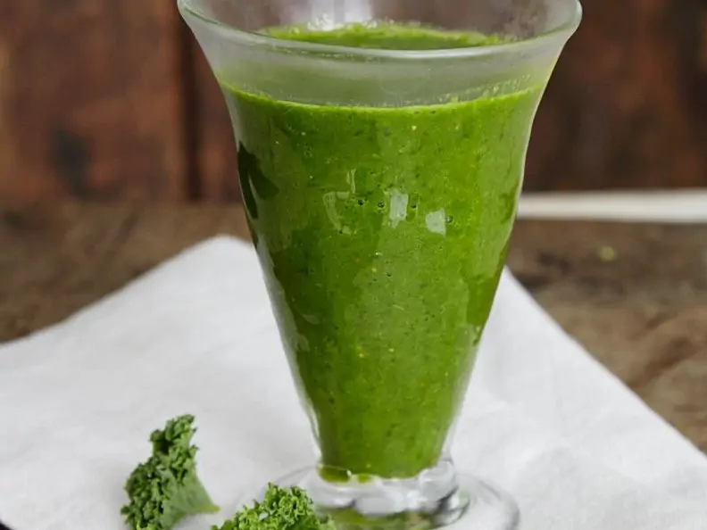 Smoothie mit Grünkohl