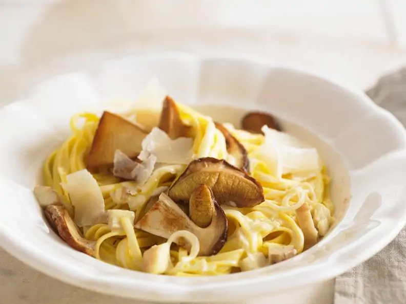 Pasta mit Steinpilzen