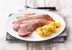 Schäufele mit Kartoffelsalat