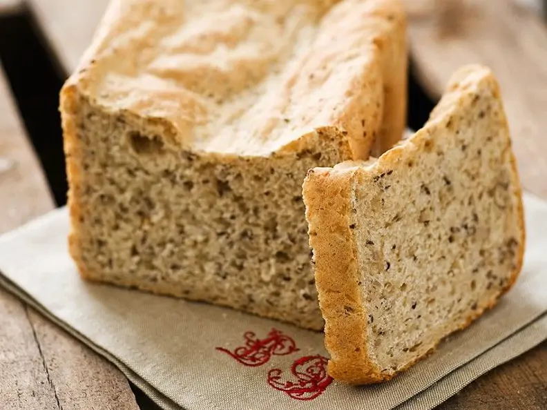 Leinsamen-Hirse-Brot