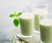 Minz-Melissen-Smoothie
