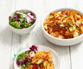Nudel-Hackfleisch-Gratin mit Zucchini