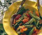 Okra-Tomatengemüse