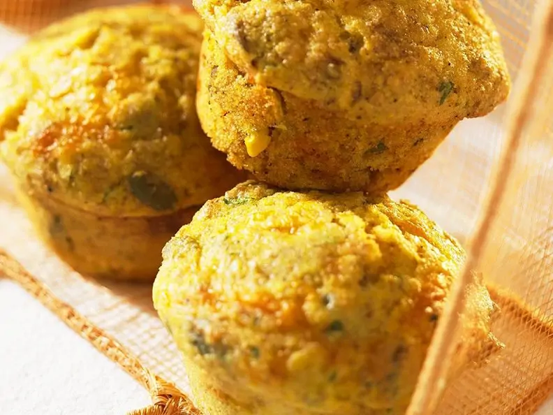 Mais-Käsemuffins