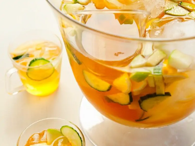 Weißwein-Früchtebowle