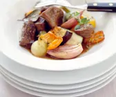 Rinderfilet mit Ofengemüse