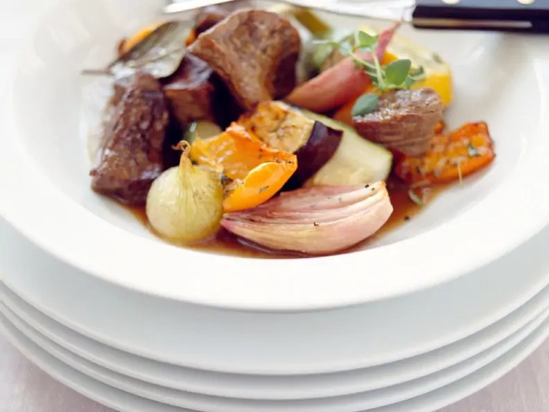 Rinderfilet mit Ofengemüse