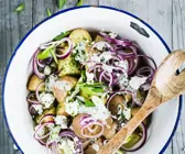Kartoffelsalat mit Joghurtdressing