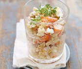 Surimi-Getreidesalat