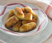 Knusprige Fischkroketten