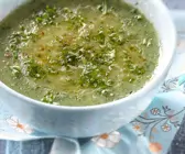 Topinambur-Petersilien-Suppe