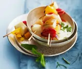 Obstspieße vom Grill