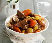 Rinderragout mit Biersauce