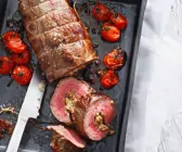 Rinderbraten mit Semmelfüllung