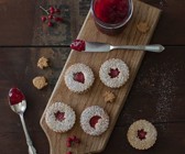 Gewürz-Marmeladenplätzchen