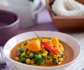 Süßkartoffel-Kichererbsencurry