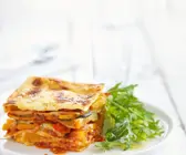 Lasagne mit Zucchini und Paprika