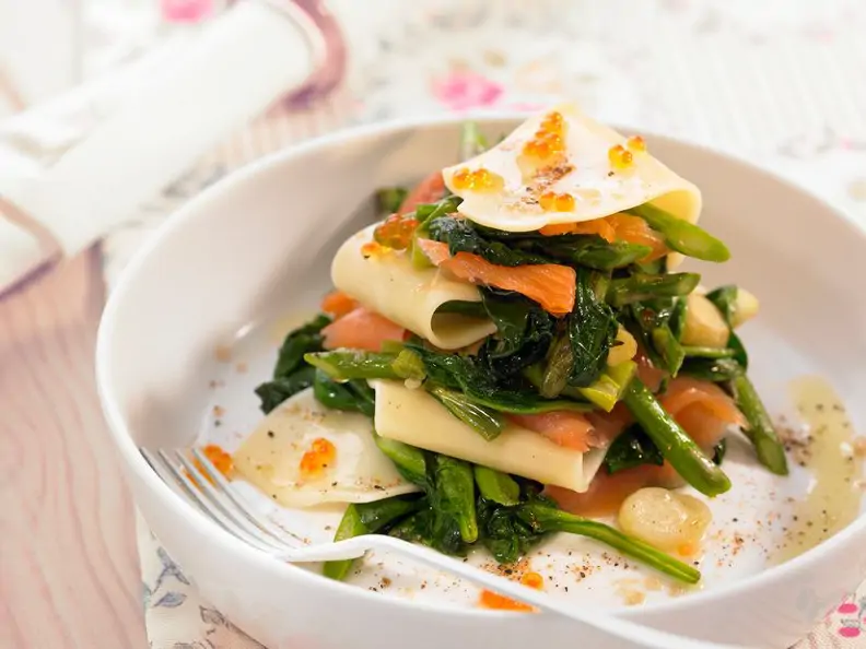 Lachs-Spinat-Lasagne