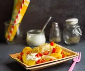 Gebratene Gnocchi mit Gemüse