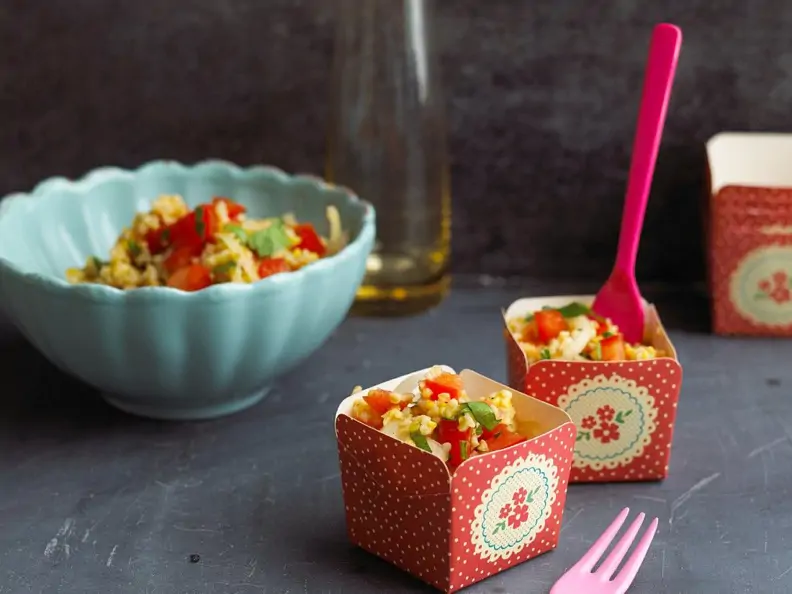 Bulgursalat mit Kreuzkümmel
