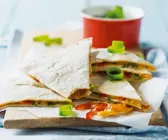 Käse-Tortillafladen aus der Mikrowelle