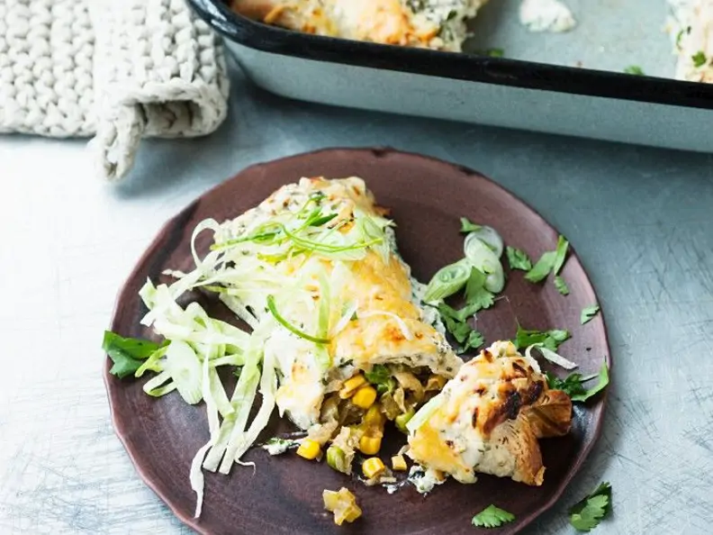 Überbackene Enchiladas