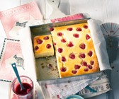 Himbeer-Käsekuchen vom Blech