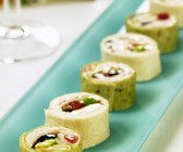 Puten-Wrap-Häppchen