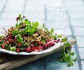 Salat mit Walnüssen