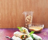 Sommerrollen mit Tofu und Gemüse