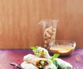 Sommerrollen mit Tofu und Gemüse