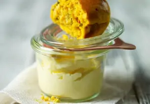 Scones mit Kürbis