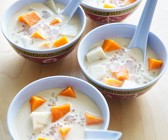 Kokossuppe mit Sago