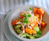 Papaya-Gurken-Salat