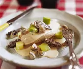 Hähnchenfilet mit cremiger Morchelsoße