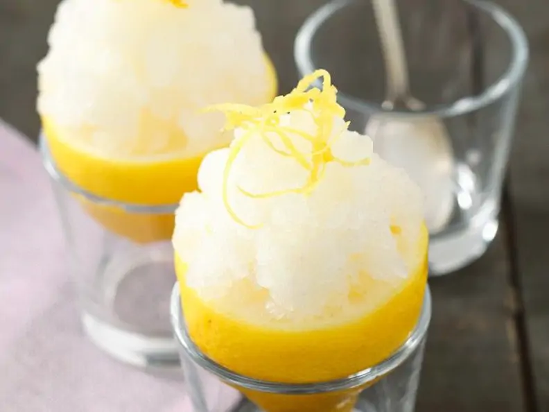 Zitronengranita