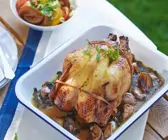 Estragon-Hähnchen vom Grill