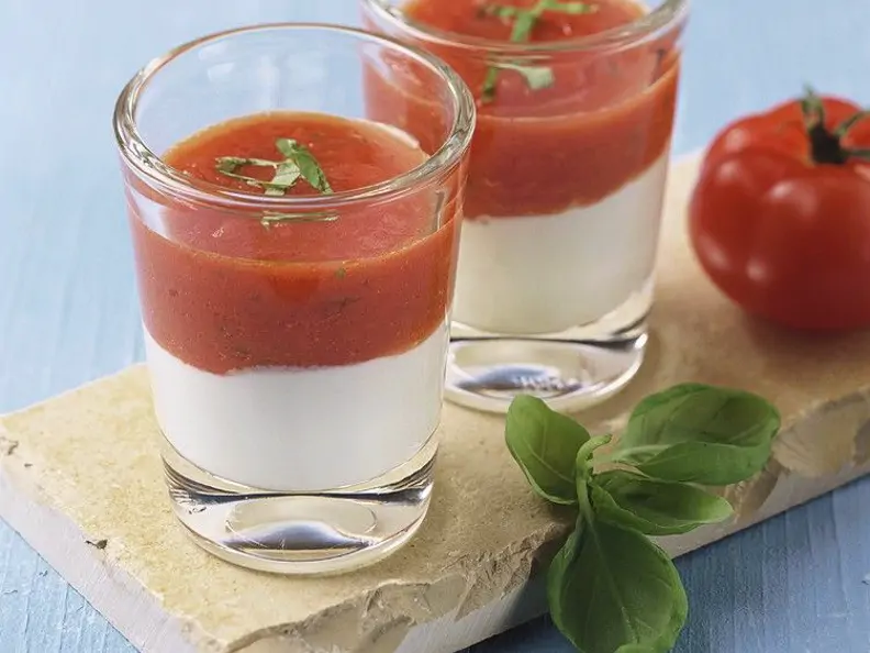 Dickmilch-Tomaten-Drink