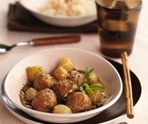 Hackbällchen mit süß-pikanter Sauce
