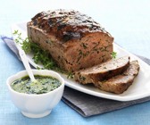 Hackbraten mit Thymian