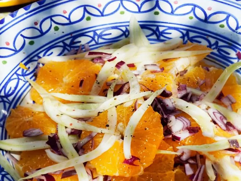 Orangen-Fenchelsalat