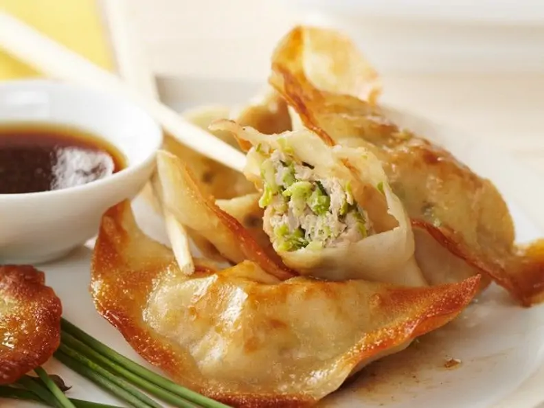 Teigtaschen mit Asia-Füllung